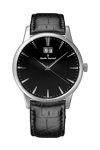 CLAUDE BERNARD Classic Black Leather Strap