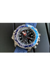 CITIZEN Promaster Aqualand Eco-Drive Chronograph Blue Polyurethane Strap