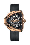 HAMILTON Ventura Elvis80 Skeleton Automatic Black Rubber Strap