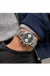 HAMILTON Intra-Matic Mechanical Chronograph Silver Stainless Steel Bracelet