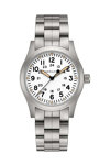 HAMILTON Khaki Field Mechanical Silver Stainless Steel Bracelet