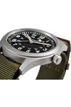 HAMILTON Khaki Field Mechanical Khaki Fabric strap