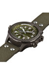 HAMILTON Khaki X-Wind Automatic Green Fabric Strap