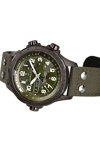 HAMILTON Khaki X-Wind Automatic Green Fabric Strap