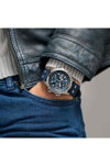 HAMILTON Khaki X-Wind Automatic Chronograph Blue Fabric Strap