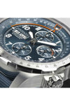 HAMILTON Khaki X-Wind Automatic Chronograph Blue Fabric Strap