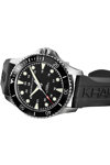 HAMILTON Khaki Navy Scuba Automatic Black Rubber Strap