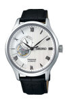 SEIKO Presage Automatic Black Leather Strap