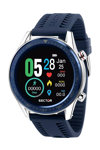 SECTOR S-02 Smartwatch Blue Silicone Strap