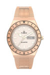 TIMEX Q Reissue Rose Gold Stainless Steel Bracelet