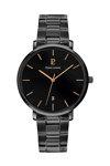 PIERRE LANNIER Echo Black Stainless Steel Bracelet