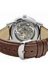 PIERRE LANNIER Automatic Brown Leather Strap