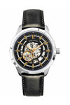 PIERRE LANNIER Automatic Black Leather Strap