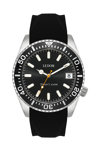 LEDOM Divers Black Silicone Strap