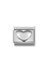 NOMINATION Link - SYMBOLS in st.steel and sterling silver Heart