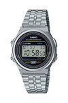 CASIO Vintage Chronograph Silver Stainless Steel Bracelet