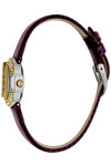 Just CAVALLI C by JC Crystals Bordeaux Leather Strap