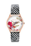 TED BAKER Belgravia Animal Print Leather Strap