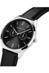 BERING Ultra Slim Black Leather Strap