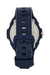 CASIO Gents Blue Rubber Strap