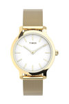 TIMEX Transcend Gold Stainless Steel Bracelet