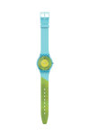 SWATCH X Supriya Lele Acid Madras Ligh Blue Silicone Strap