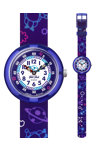 FLIK FLAK Plan It Purple Fabric Strap