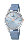 FESTINA Boyfriend Light Blue Stainless Steel Bracelet