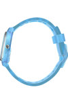 SWATCH Love From A to Z Light Blue Silicone Strap