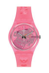 SWATCH Love With All the Alphabet Pink Blue Silicone Strap