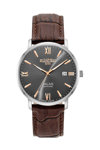 ROAMER Valais Brown Leather Strap