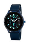 MAREA Smartwatch Blue Rubber Strap