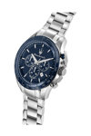 MASERATI Traguardo Chronograph Silver Stainless Steel Bracelet