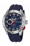 NAUTICA NST 101 Chronograph Blue Silicone Strap