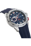 NAUTICA NST 101 Chronograph Blue Silicone Strap