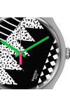 SWATCH 1984 Reloaded Gre_Mem L Grey Bio-Sourced Material Strap