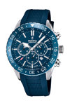 FESTINA Ceramic Chronograph Blue Rubber Strap