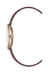 KENNETH COLE Ladies Crystals Brown Stainless Steel Bracelet