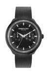 KENNETH COLE Gents Black Stainless Steel Bracelet