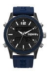 SUPERDRY Tokyo Blue Silicone Strap