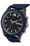 SUPERDRY Tokyo Blue Silicone Strap