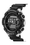 SUPERDRY Urban Sport Chronograph Black Silicone Strap