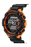 SUPERDRY Urban Sport Chronograph Black Silicone Strap