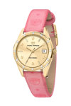 CHIARA FERRAGNI Everyday Zircons Pink Leather Strap