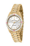 CHIARA FERRAGNI Everyday Zircons Gold Stainless Steel Bracelet