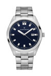 CLAUDE BERNARD Classic Silver Stainless Steel Bracelet