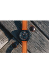 CATERPILLAR Tokyo Orange Leather Strap