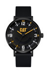 CATERPILLAR Ellipse Black Silicone Strap