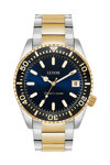 LEDOM Divers Two Tone Stainless Steel Bracelet