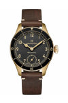 HAMILTON Khaki Aviation Pilot Pioneer Bronze Mechanical Brown Leather Strap